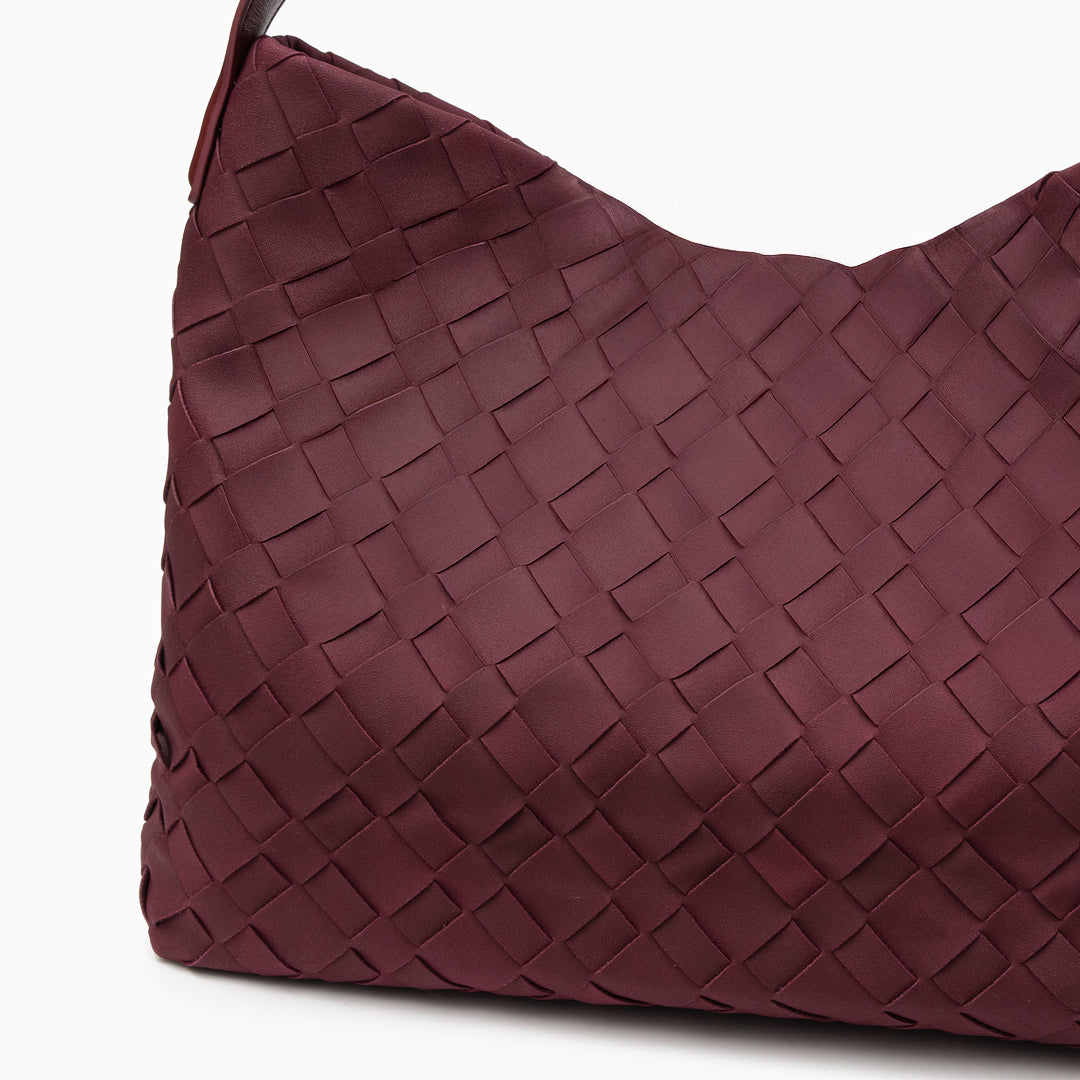 Nola Woven Shoulder Bag