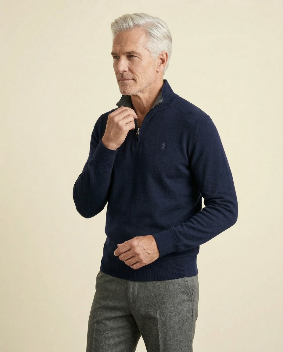 RL Classic Luxury Half-Zip