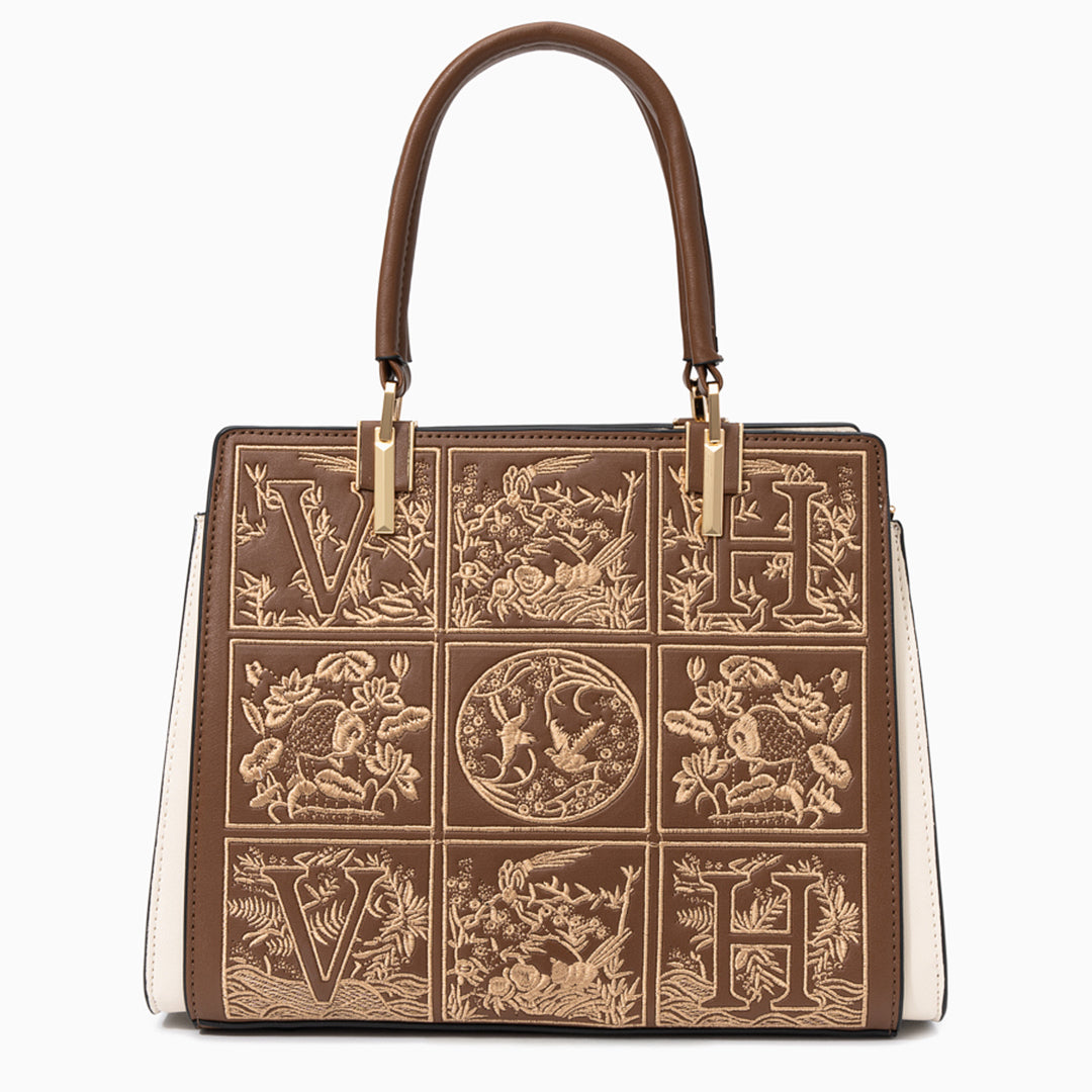 VH Embroidery Medium Tote Bag