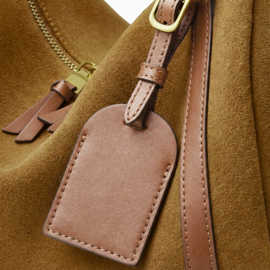 Voyageur Suede Shoulder Bag