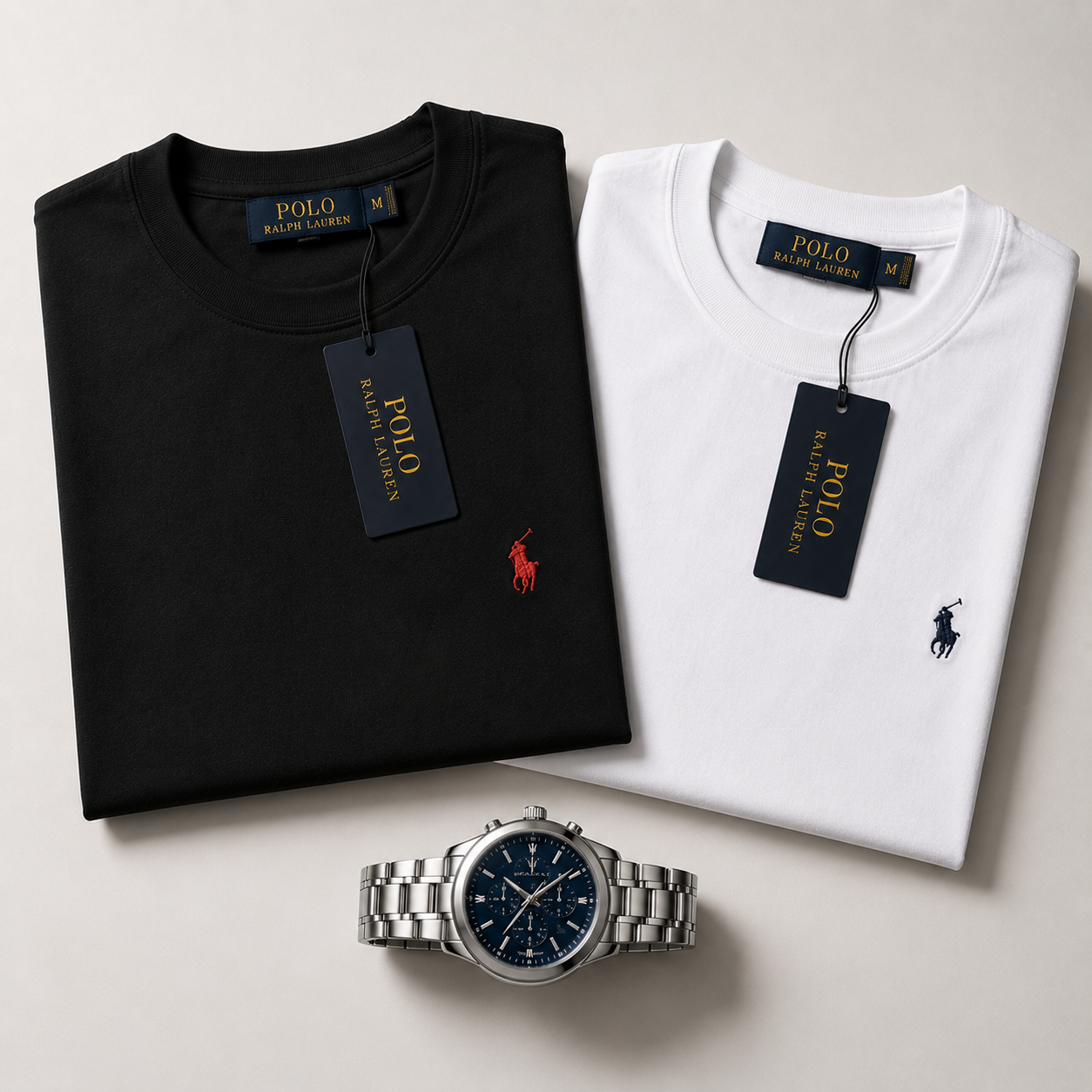 2 RL Shirts + Free Watch – Limited-Time Offer