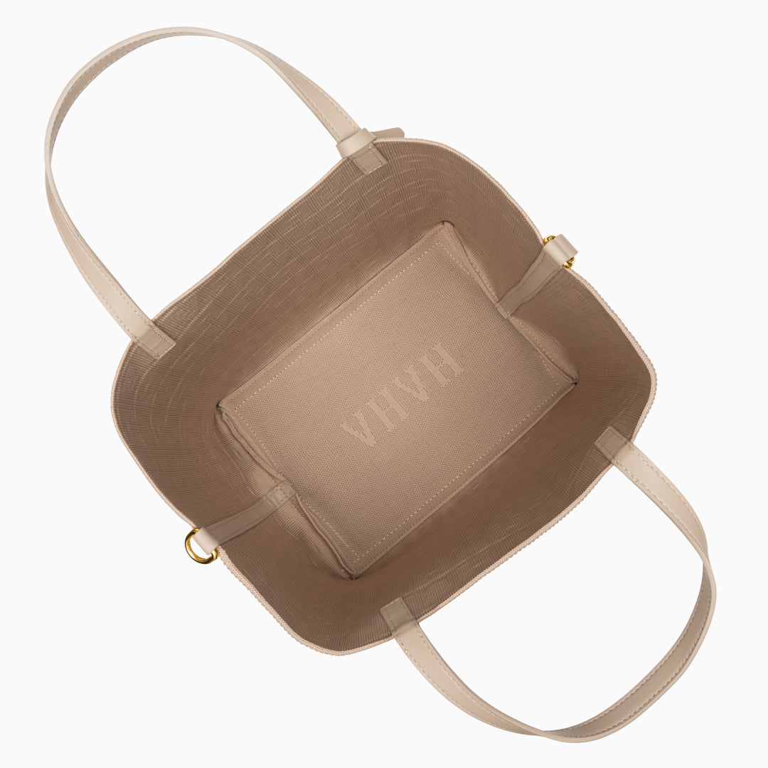 VH Textured Medium Tote Bag