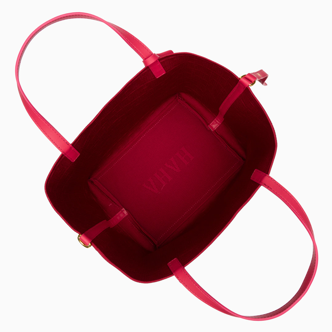 VH Textured Medium Tote Bag