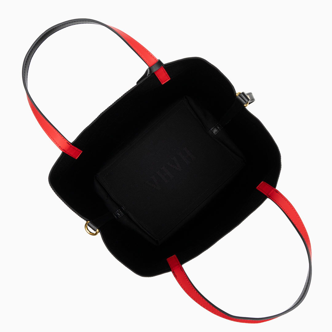 VH Textured Medium Tote Bag