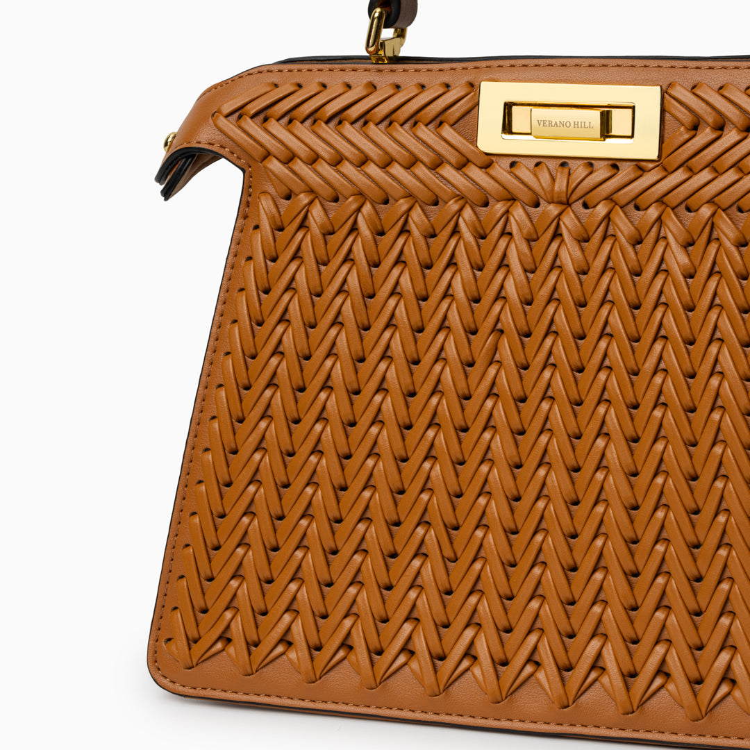 Dionne Woven Handbag