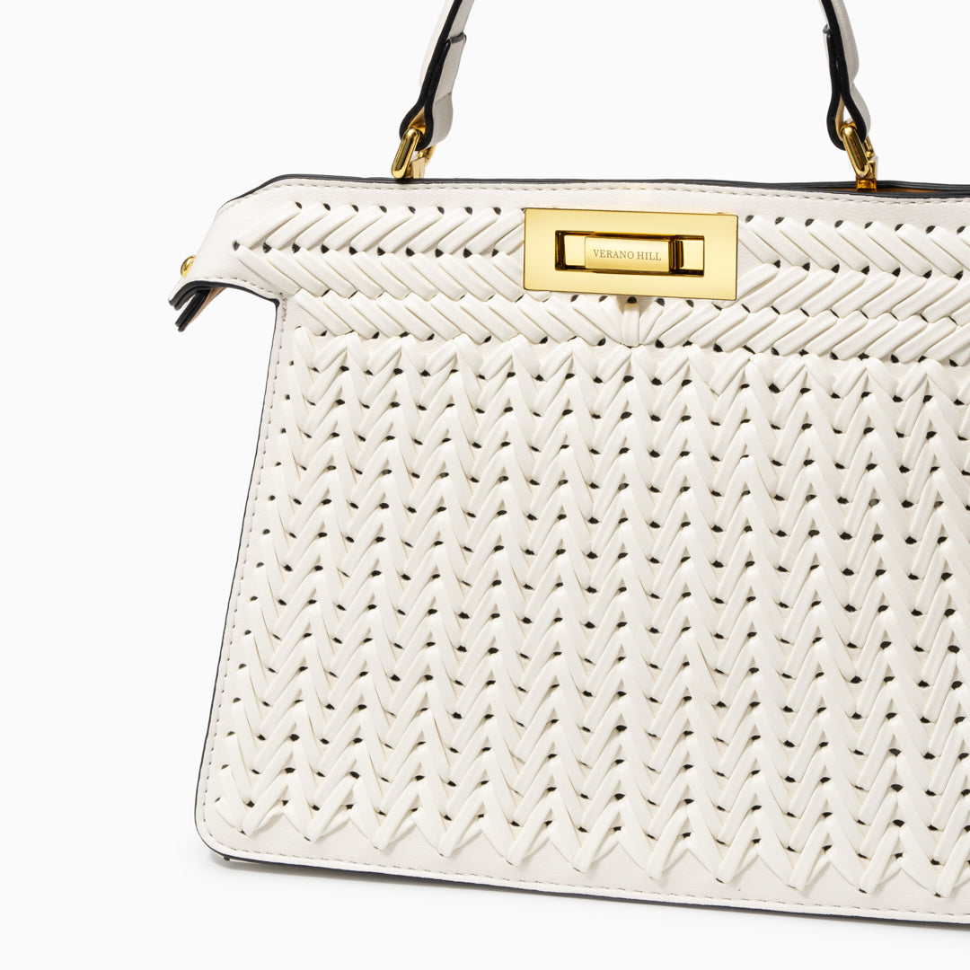 Dionne Woven Handbag