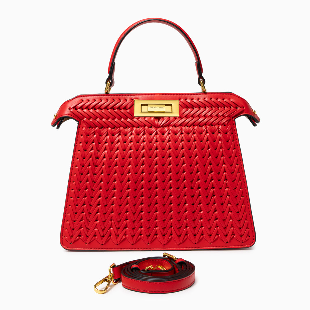 Dionne Woven Handbag
