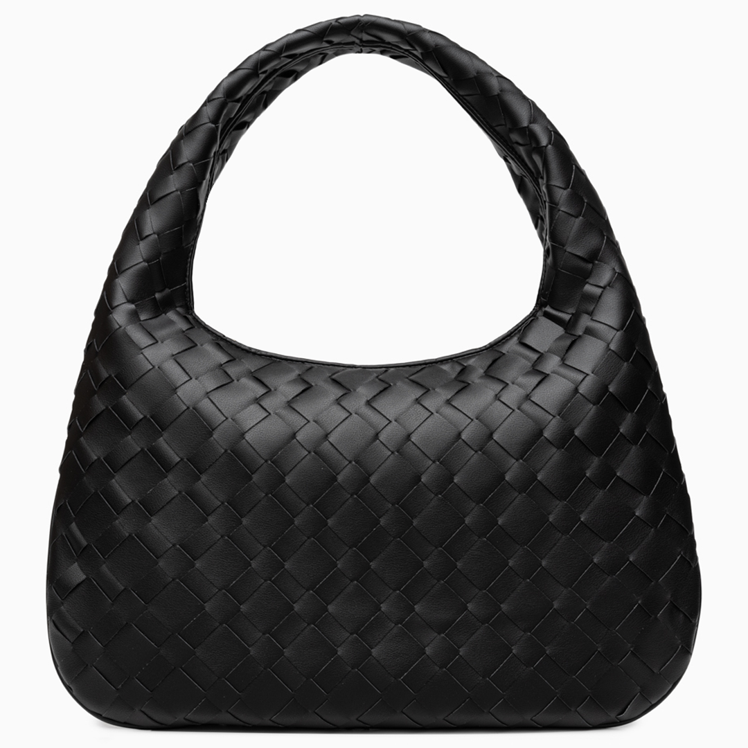 Elise Woven Shoulder Bag