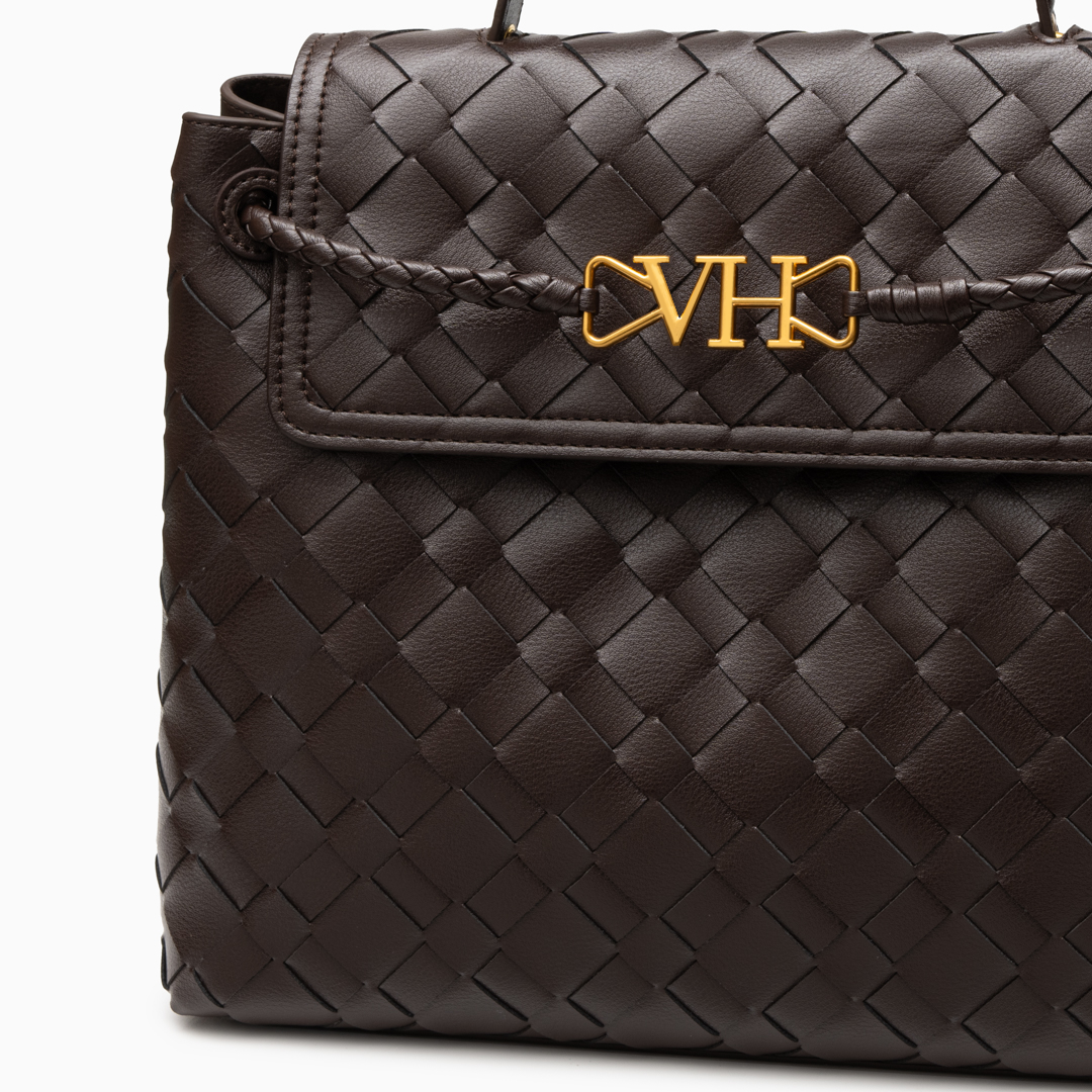 VH Signature Flap Handbag