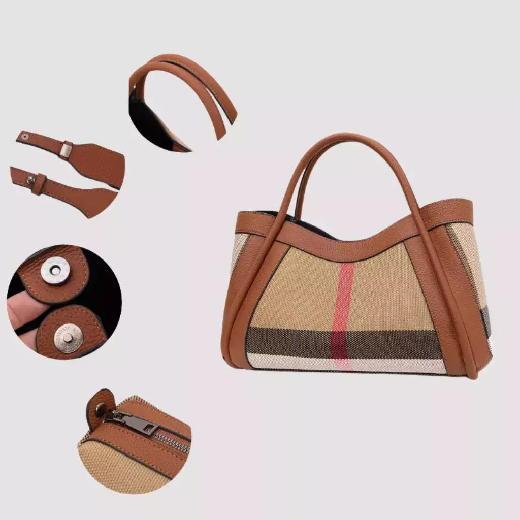 Verona™ Leather Tote + FREE Matching Luxury Organiser