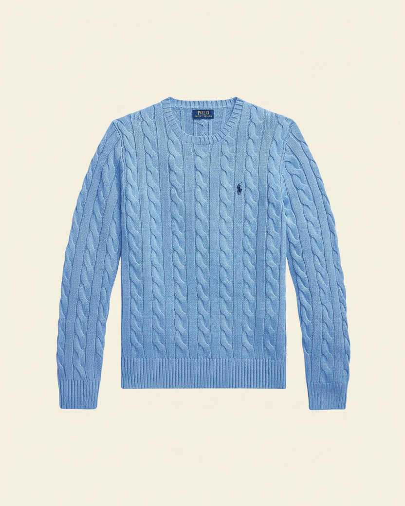 RL Cable-Knit Cotton Jumper