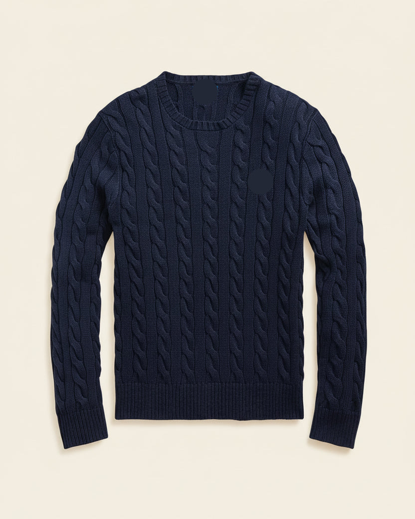 RL Cable-Knit Cotton Jumper
