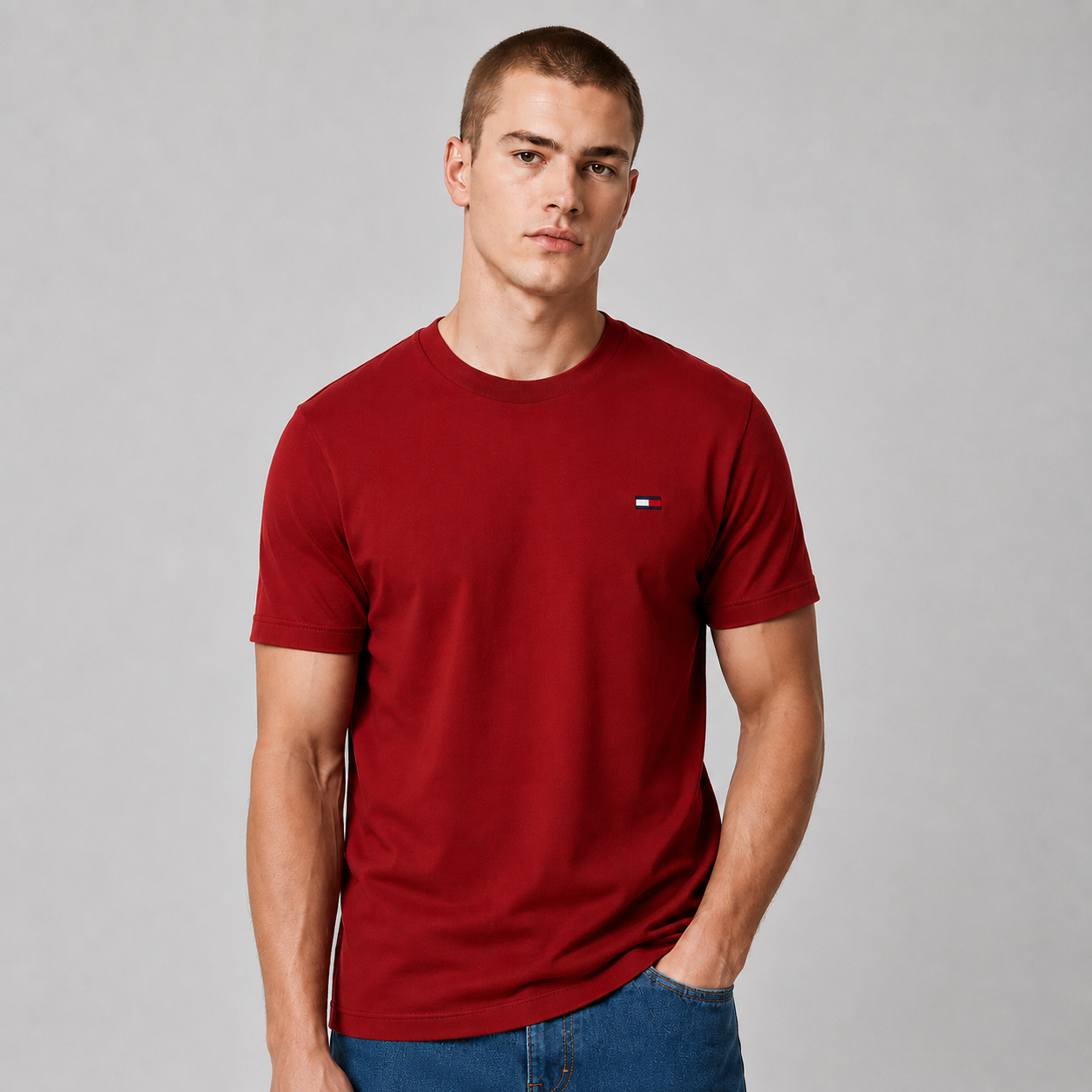 2 Tommy Hilfiger Shirts + Free Watch – Limited-Time Offer