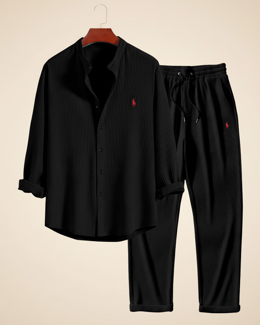 RL 'Amalfi' Resort Set - Premium Linen-Blend Duo
