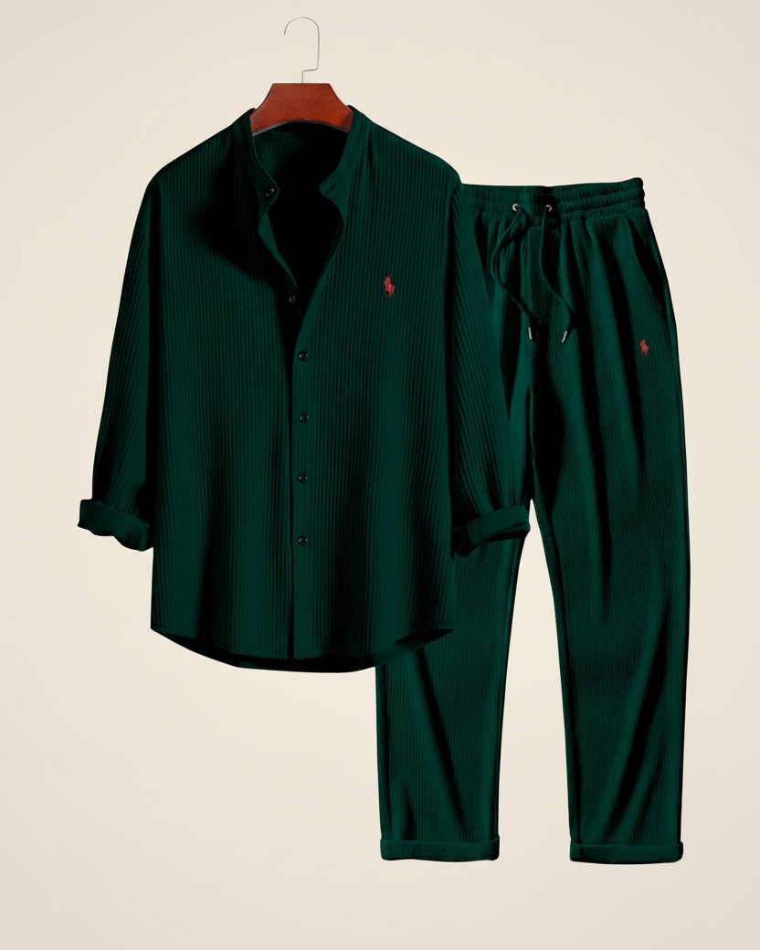 RL 'Amalfi' Resort Set - Premium Linen-Blend Duo