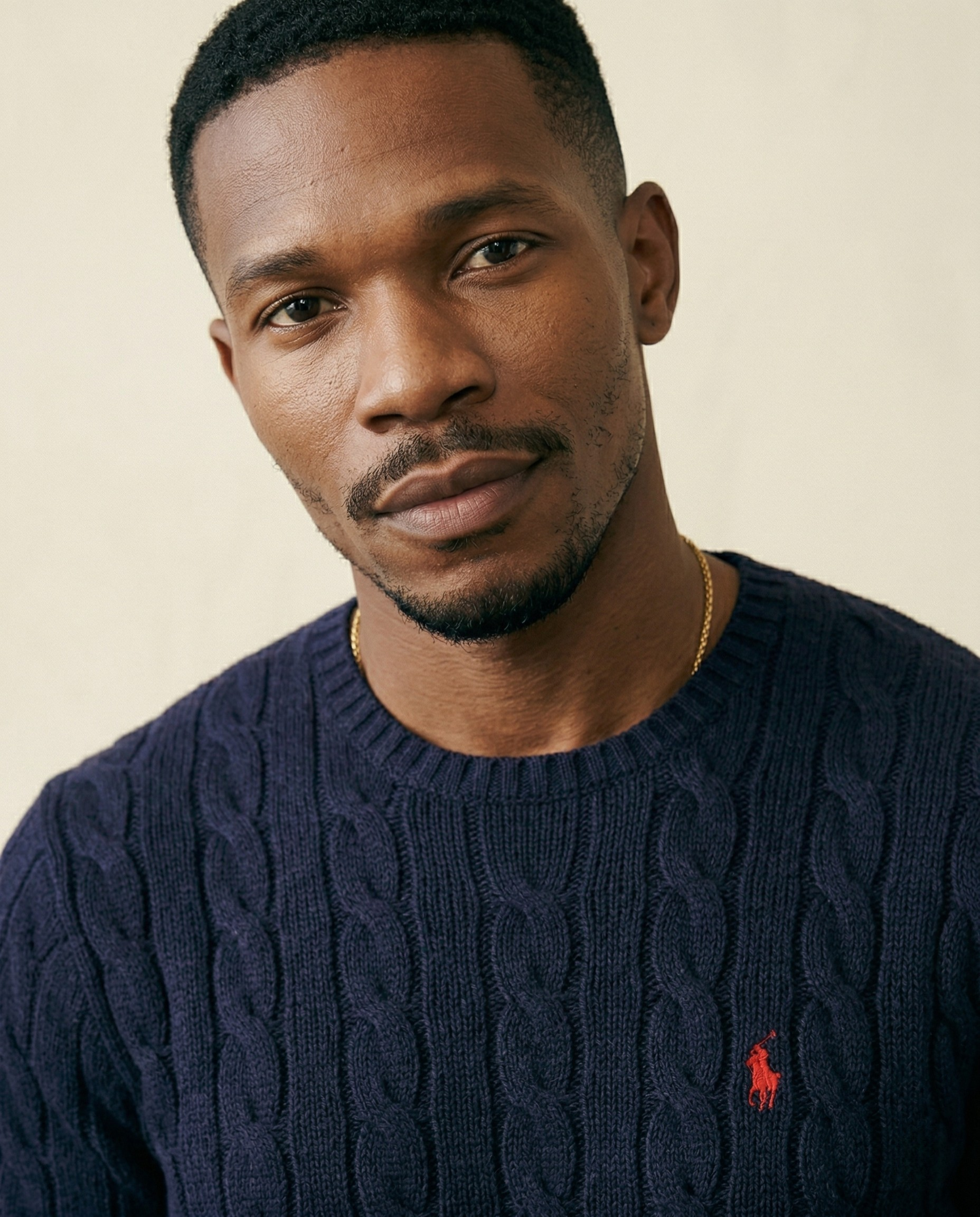 RL Cable-Knit Cotton Jumper