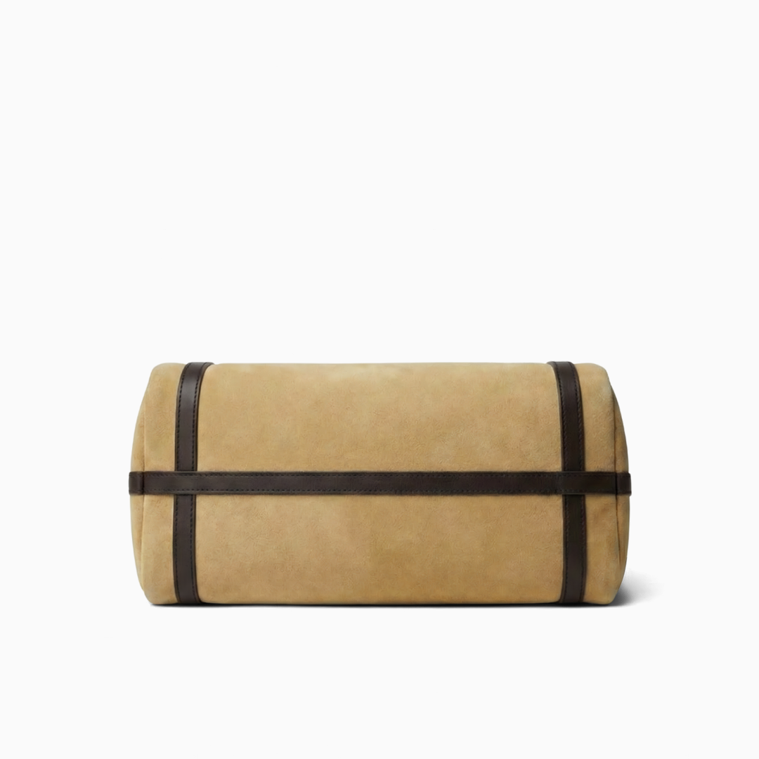 Voyageur Suede Shoulder Bag