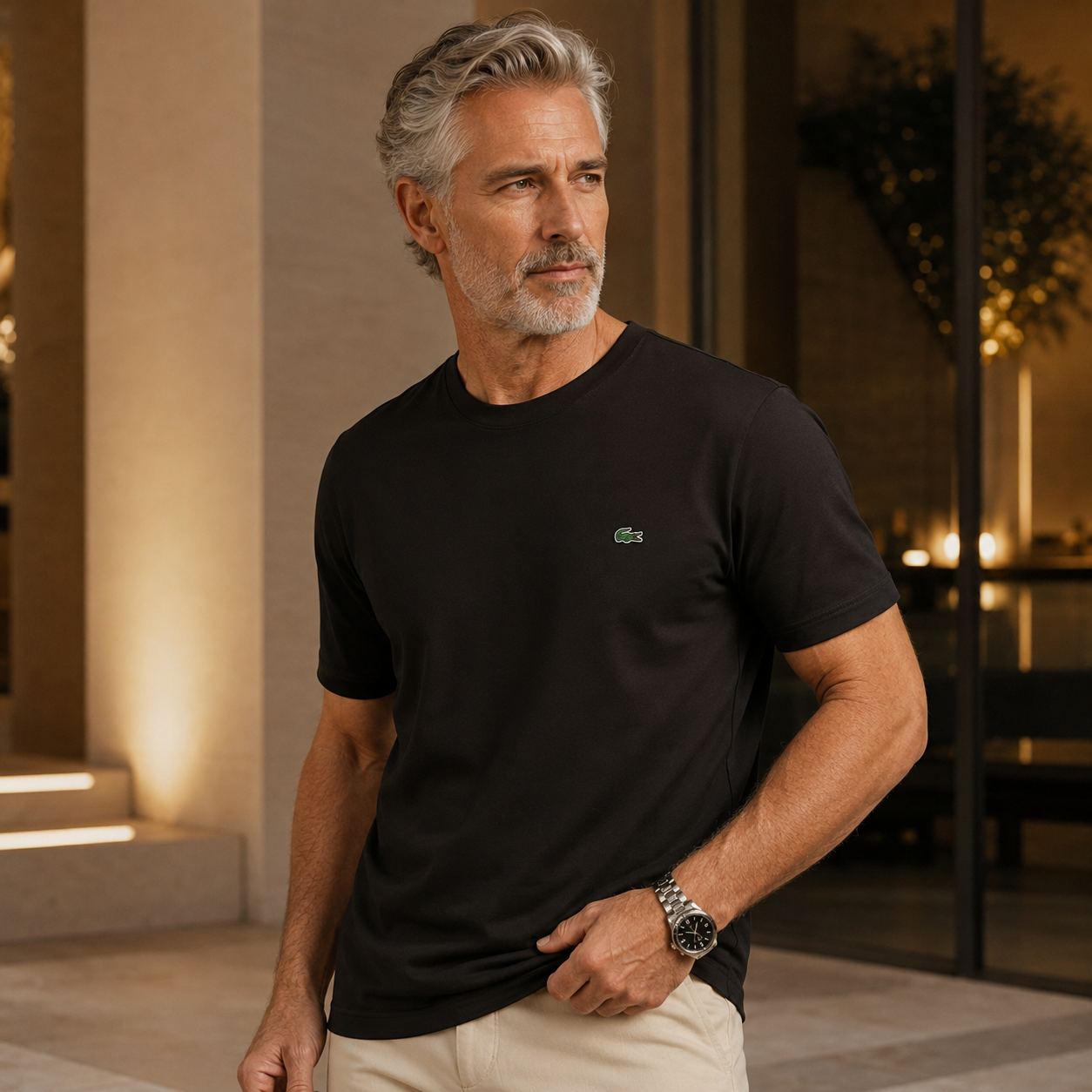 [BUY 1 GET 5] Premium T-Shirt Kit – Lacoste Essential (5 - Shirts)