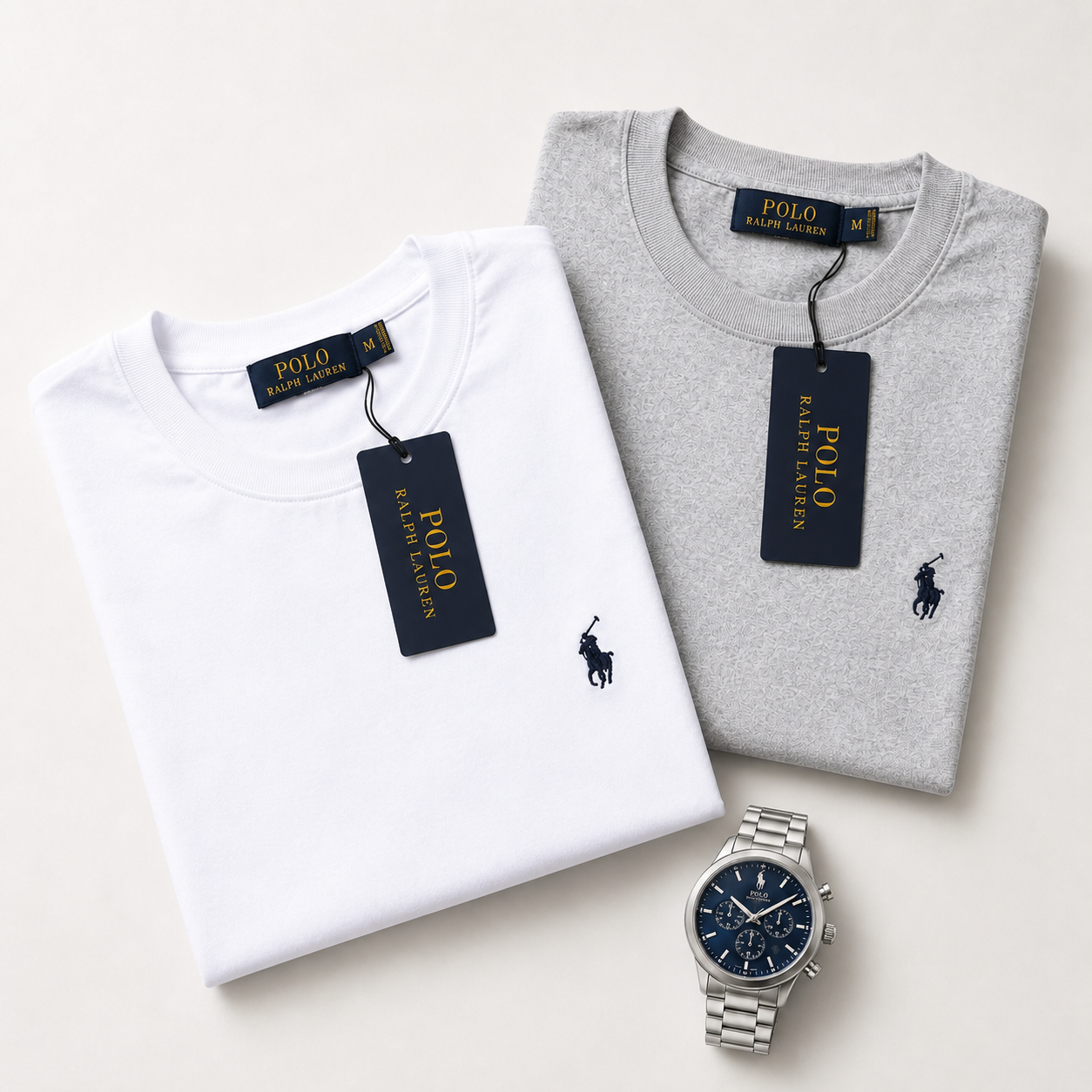 2 RL Shirts + Free Watch – Limited-Time Offer