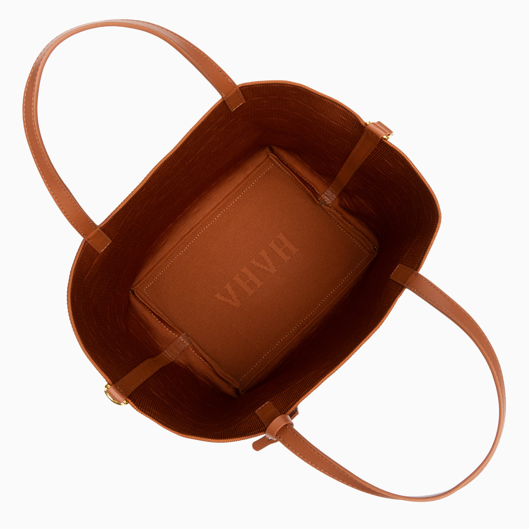 VH Textured Medium Tote Bag