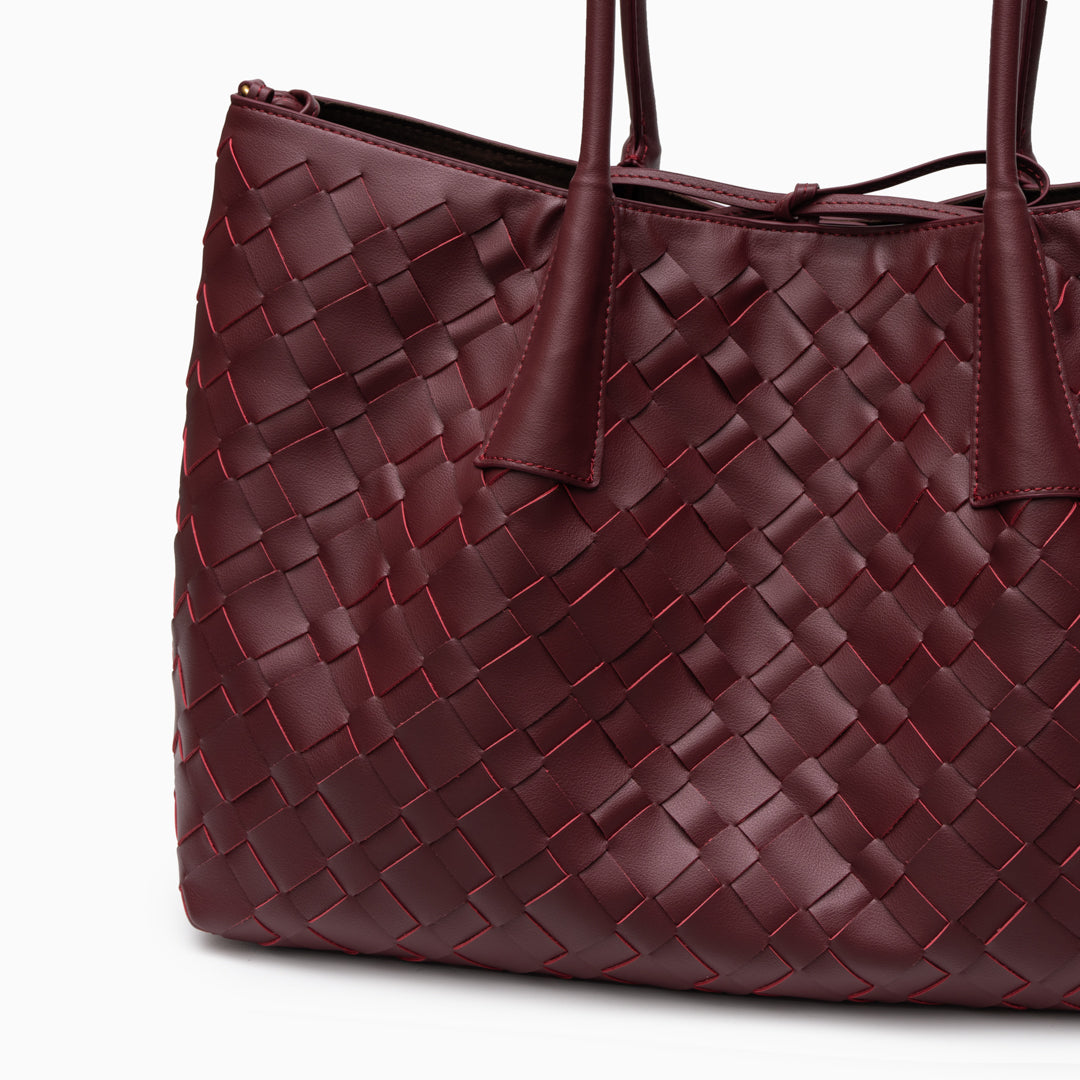 Ayla Woven Tote Bag