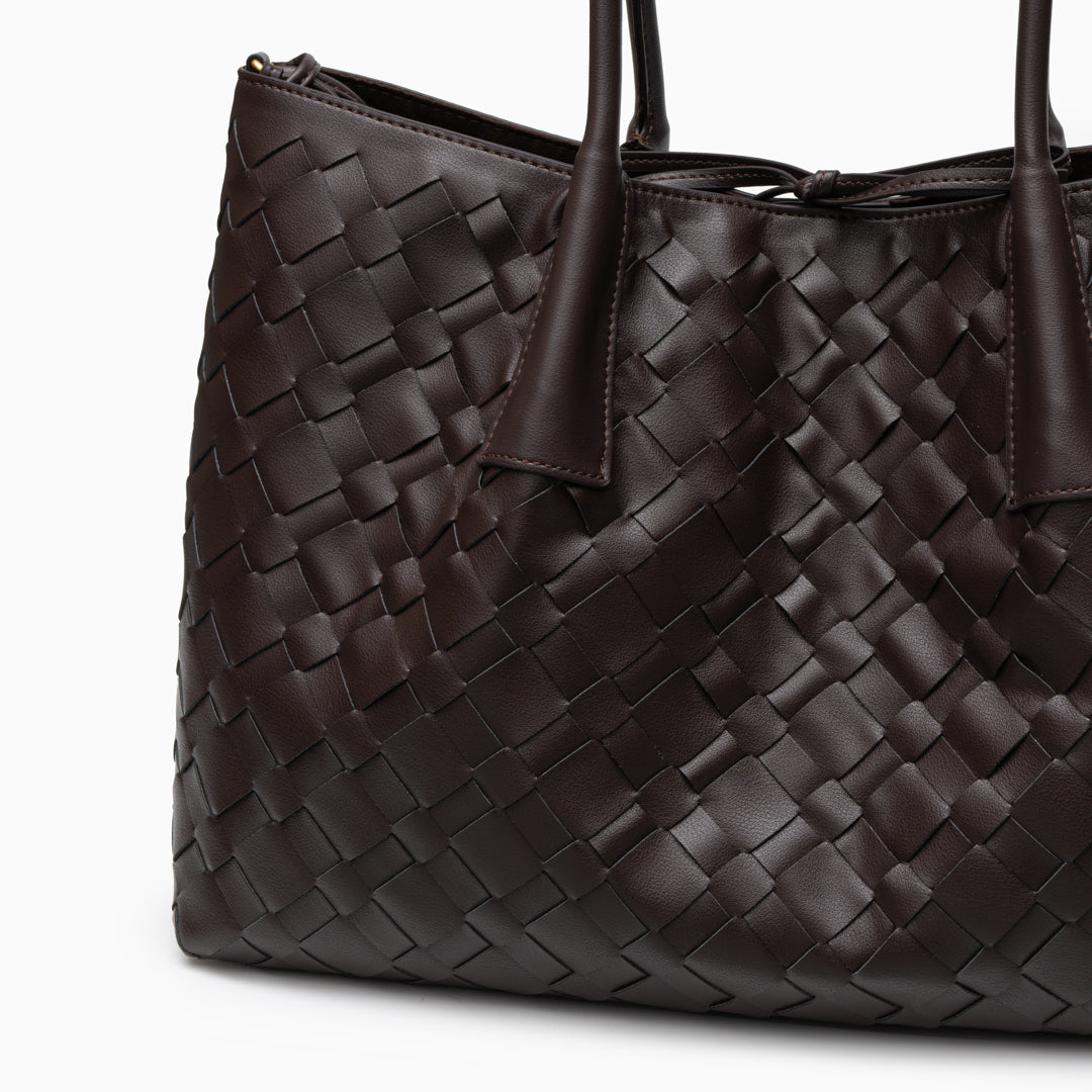 Ayla Woven Tote Bag
