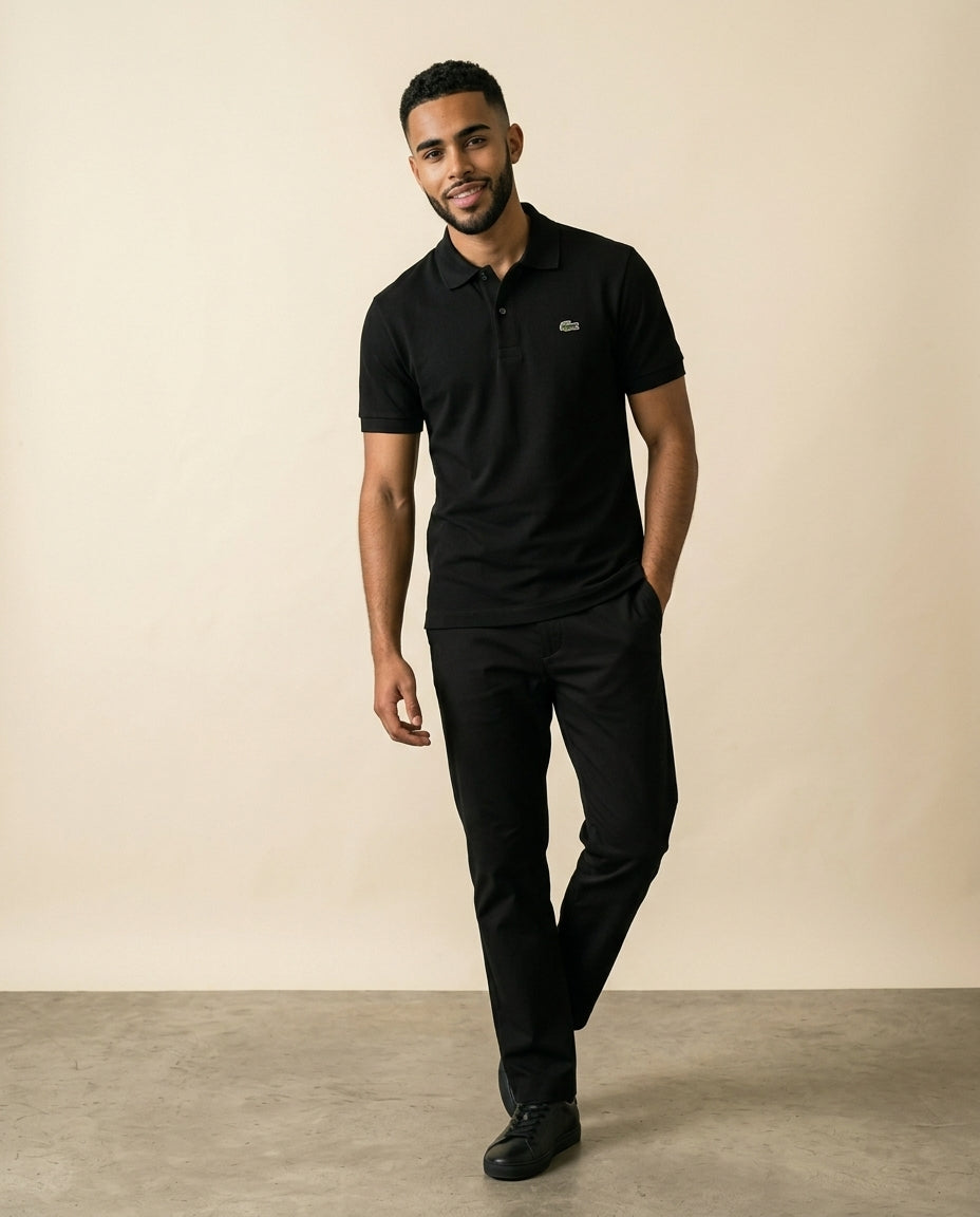 LC Classic Piqué Polo Noir
