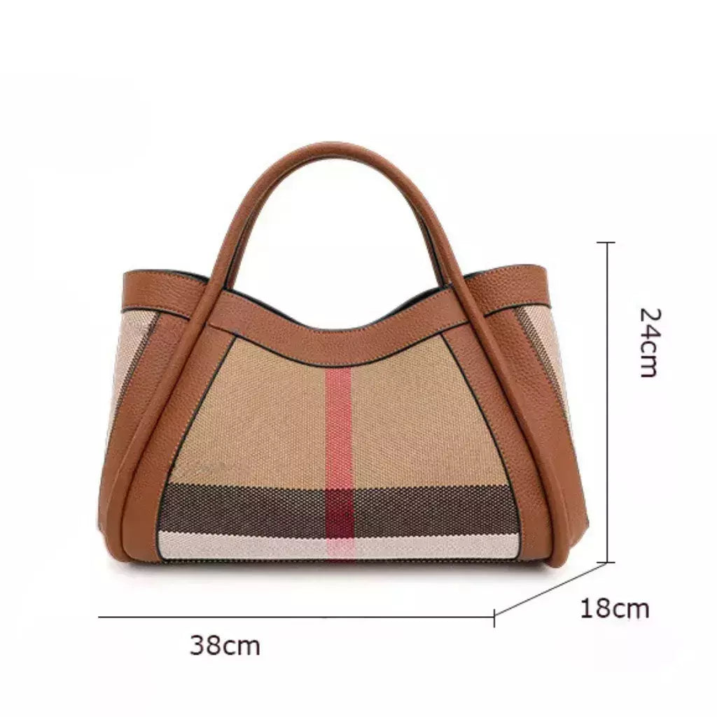 Verona™ Leather Tote + FREE Matching Luxury Organiser