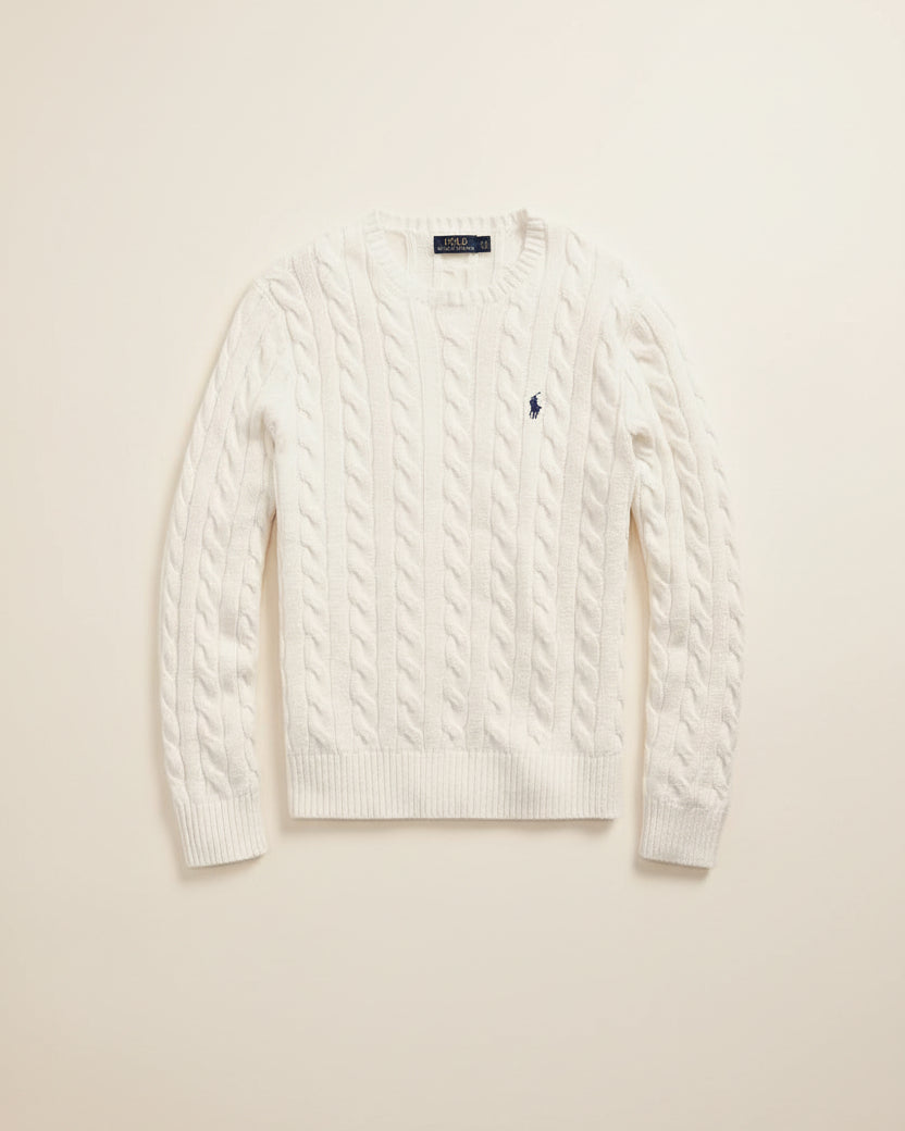RL Cable-Knit Cotton Jumper