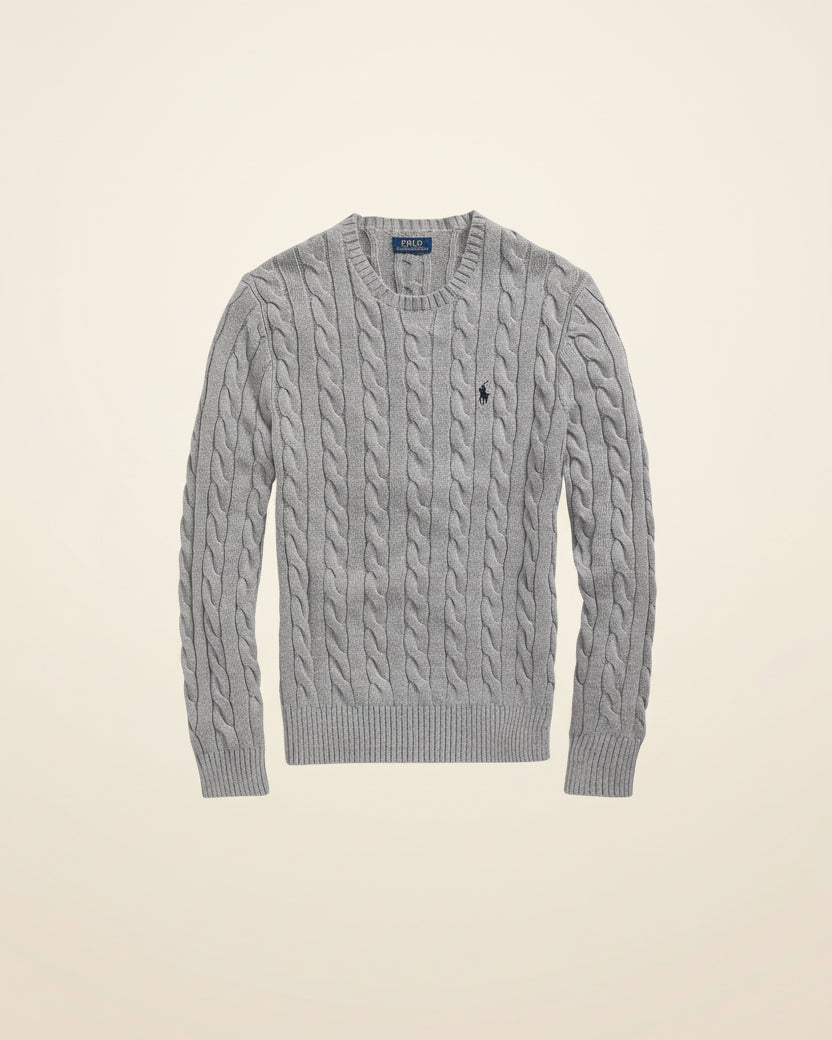 RL Cable-Knit Cotton Jumper